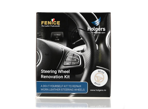 Fenice Steeringwheel Renovation Kit Frisk opp fargen på rattet - Beige 