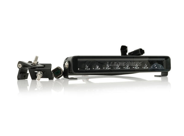 Lumen Helios SX10 LED fjernlys Ekstralys m/ posisjonslys i oransje/hvit 