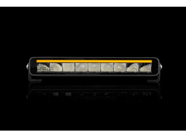Lumen Helios SX10 LED fjernlys Ekstralys m/ posisjonslys i oransje/hvit