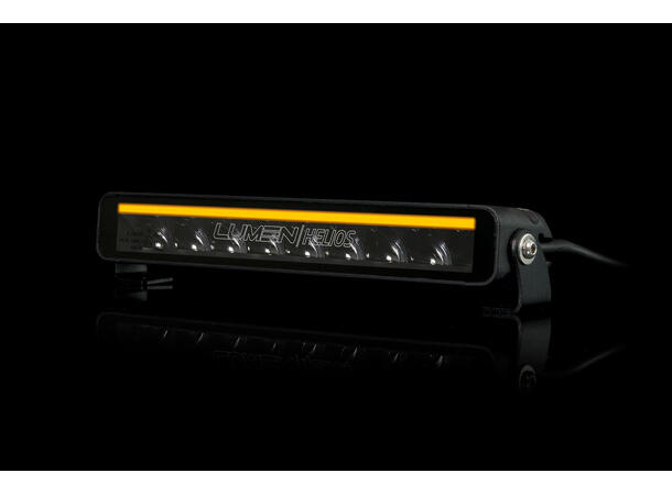 Lumen Helios SX10 LED fjernlys Ekstralys m/ posisjonslys i oransje/hvit 