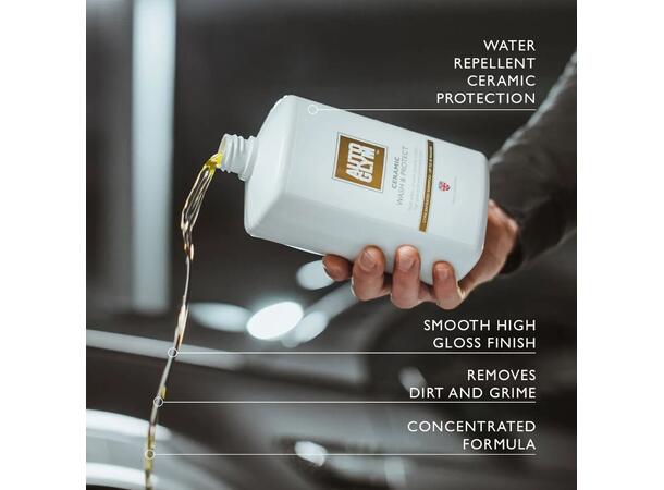Autoglym Ceramic Wash & Protect Bilshampo m/keramisk beskyttelse 1L 