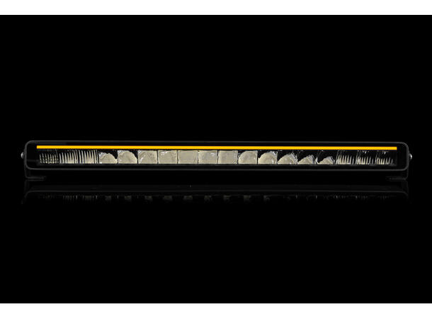 Lumen Helios SX20 LED fjernlys LED-bar m/ posisjonslys i oransje/hvitt 