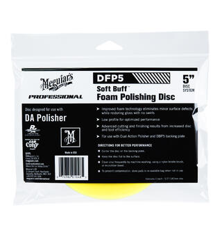 Meguiars Polishing Disc 127mm Gul Medium poleringspute