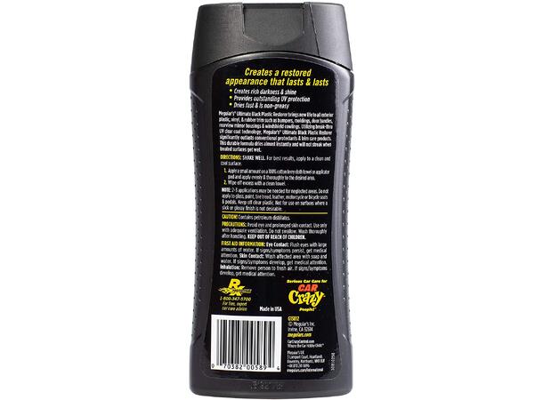 Meguiars Ultimate Black Plastic Restorer Fornyer plast og vinyl. 355ml 