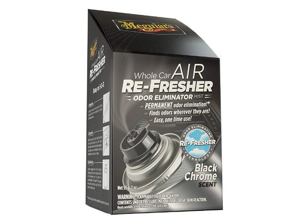 Meguiars Whole Air Re-Fresher New Car Coupe og AC Rens- Nybil lukt - Black Chr 