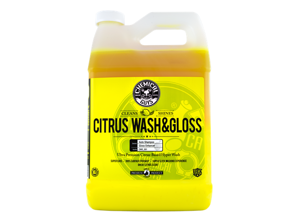 Chemical Guys Citrus Wash & Gloss Sitrusbasert bilshampo med glans-473m