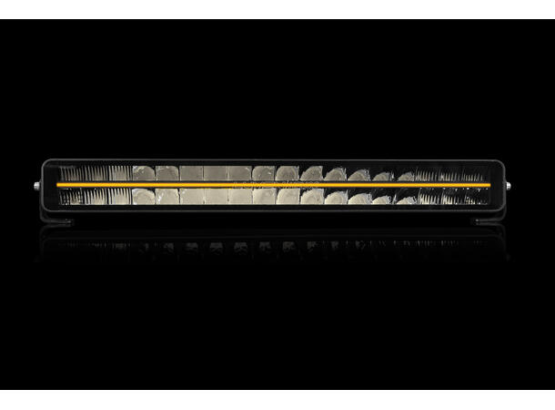 Lumen Helios DX20 LED fjernlys LED-bar m/ posisjonslys i oransje/hvit 