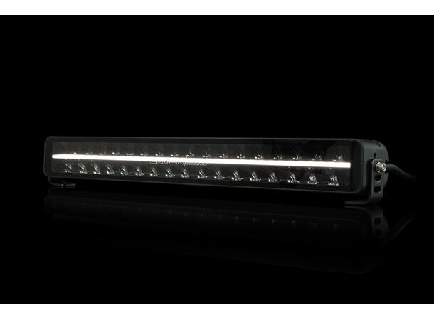Lumen Helios DX20 LED fjernlys LED-bar m/ posisjonslys i oransje/hvit 
