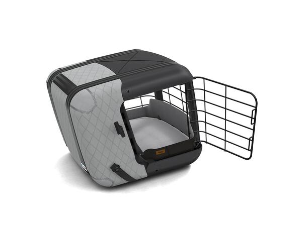 4Pets Caree Cool Grey 46,5x47,2x57 cm Design og trygghet for hund og katt 