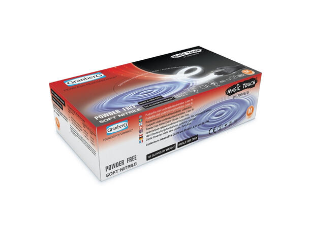 Granberg engangshanske Magic Touch® Soft Nitrile™, pudderfri. 100 stk. XL