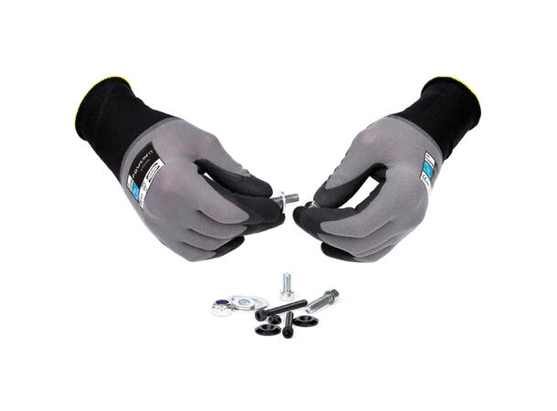Granberg monteringshanske Powerfit® Godt olje, våt og tørrgrep. Str 10 