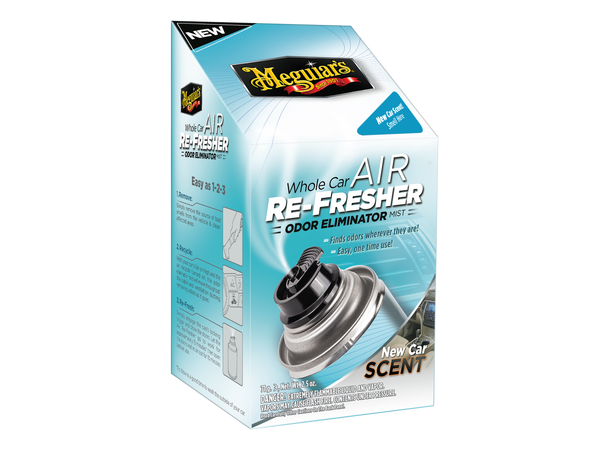Meguiars Whole Air Re-Fresher New Car Coupe og AC Rens- Nybil lukt 
