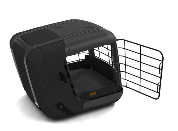 4Pets Caree Black 46,5x47,2x57 cm Design og trygghet for hund og katt 