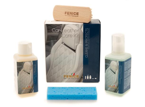 Fenice Leather Care Kit Premium Rengjøring og beskyttelse av skinn 