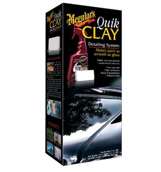 Meguiars Quik Clay Detailing System Et sett med sm&#248;remiddel og Clay