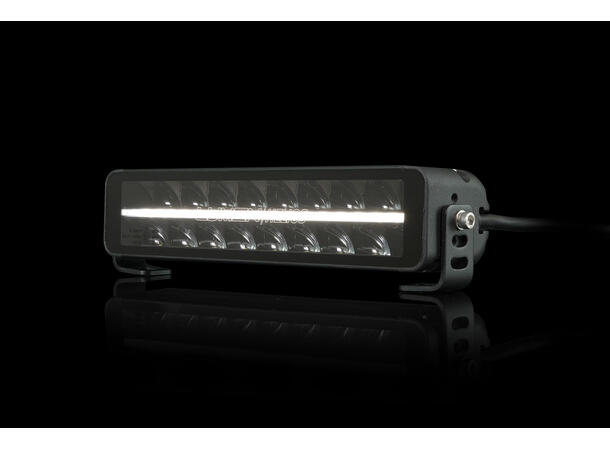 Lumen Helios DX10 LED fjernlys Ekstralys m/ posisjonslys i oransje/hvit 