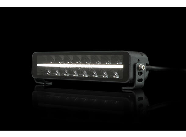 Lumen Helios DX10 LED fjernlys Ekstralys m/ posisjonslys i oransje/hvit