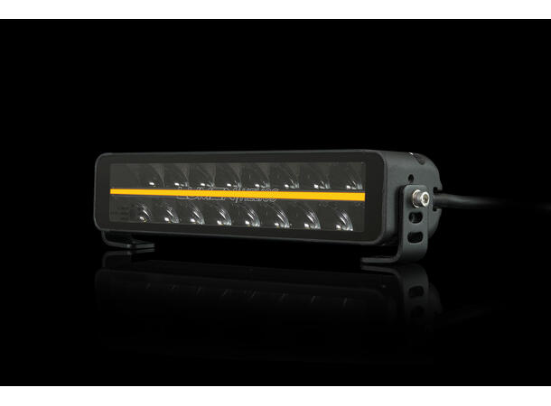 Lumen Helios DX10 LED fjernlys Ekstralys m/ posisjonslys i oransje/hvit 