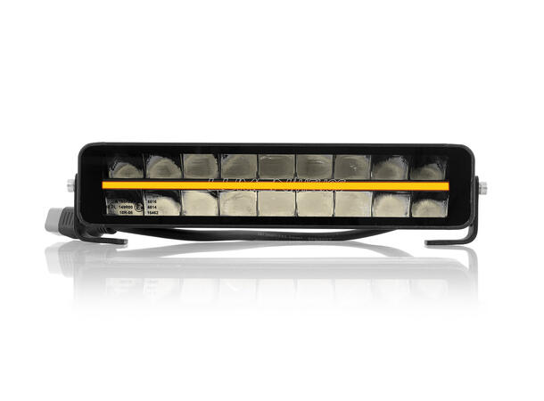 Lumen Helios DX10 LED fjernlys Ekstralys m/ posisjonslys i oransje/hvit 