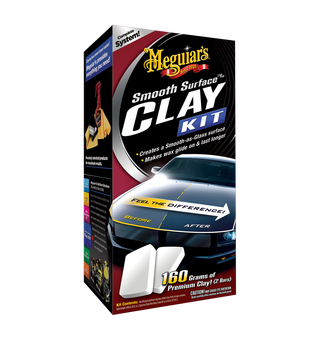 Meguiars Smooth Surface Clay Kit 473ml Quick Detailer + 80g Clay
