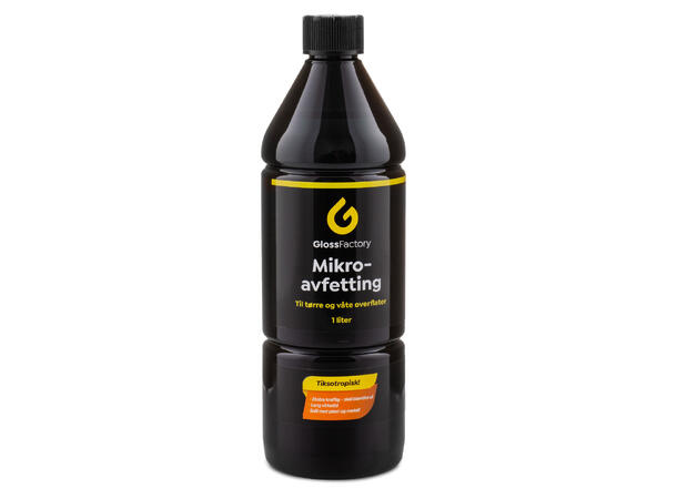 Gloss Factory Tixotropisk Mikroavfetting Konsentrert mikroavfetting, 1L 