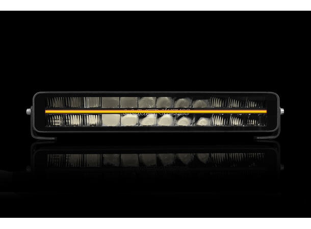 Lumen Helios DX15 LED fjernlys Ekstralys m/ posisjonslys i oransje/hvit 