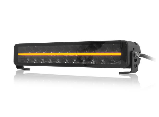 Lumen Helios DX15 LED fjernlys Ekstralys m/ posisjonslys i oransje/hvit 