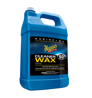 Meguiars One Step Cleaner Wax Boat/RV Polish til b&#229;t og bobil, 3.8L