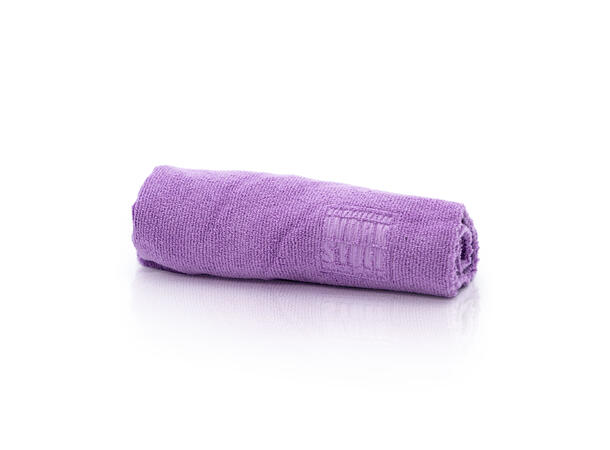 Work Stuff Gentleman Basic Purple Sømløs mikrofiberklut, 350gsm, 40x40cm 