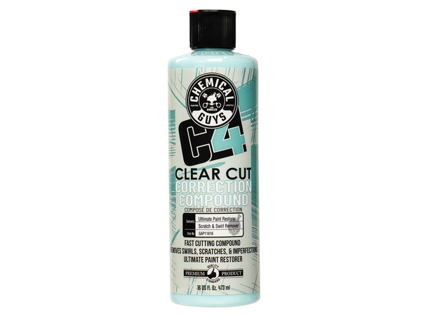 Chemical Guys C4 Clear Cut Compound CORRECTION COMPOUND, 473ml