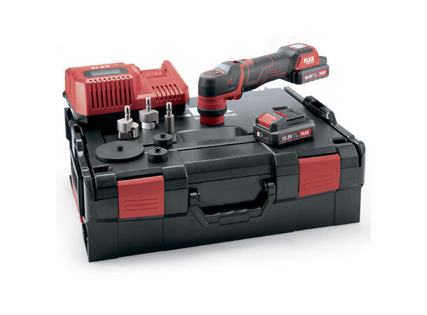 Flex PXE 80 10.8-EC/2,5 Set Ø30/75 400-5800 o/m.Rot/Eks 3/12mm utk. 