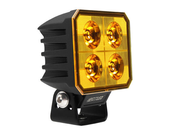 BRT Edgeless 40 LED Gult glass 3400 Lumen. B75 x H103 x D55mm 