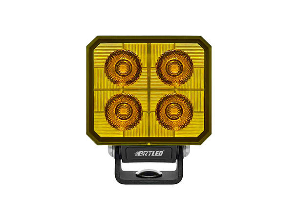 BRT Edgeless 40 LED Gult glass 3400 Lumen. B75 x H103 x D55mm 
