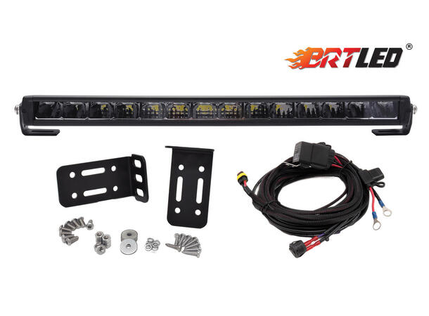 BRT® Lyspakke Slimline Pro 20 Gen2 Komplett pakke m/braketter og kabelsett 