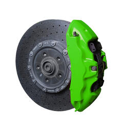 Foliatec Brake Caliper Lacquer Set Neon Green - 3 components