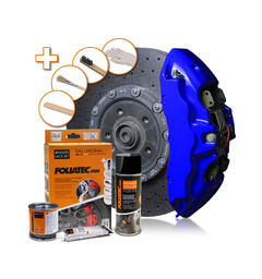 Foliatec Brake Caliper Lacquer Set RS blue - 3 components