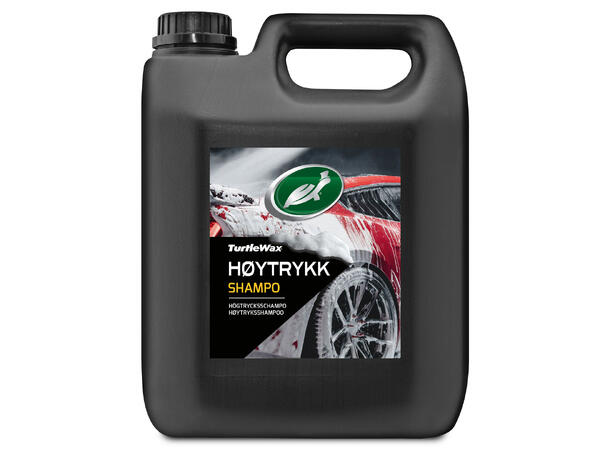 Turtle Wax Høytrykk Shampo Bilshampo for høytrykksvasker, 4l