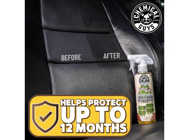 Chemical Guys Leather Nectar Gjenoppretter og beskytter lær, 473ml 
