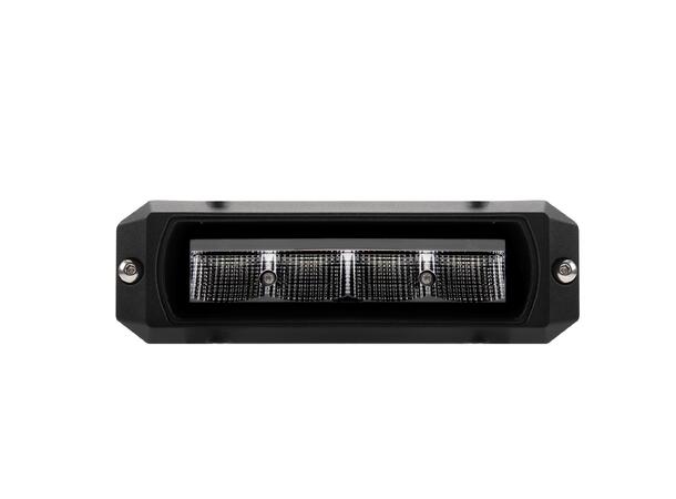 BRT Slim Black 30 LED Godkjent ryggelys - 3200Lm. 140x40x61mm. 