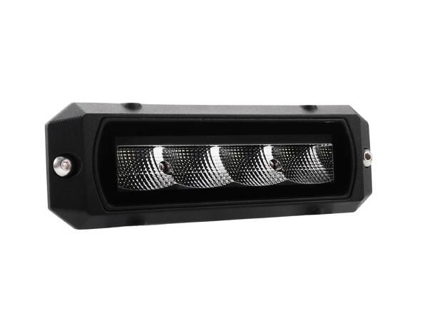 BRT Slim Black 30 LED Godkjent ryggelys - 3200Lm. 140x40x61mm. 