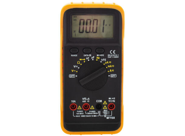 Carwise Multimeter Spenningsmåler for bil, bobil, båt m.m 