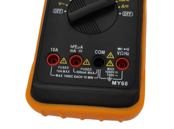 Carwise Multimeter Spenningsmåler for bil, bobil, båt m.m 