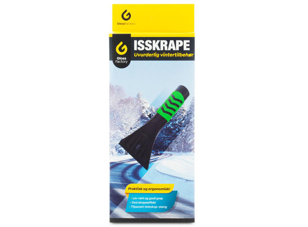 Gloss Factory Isskrape Solid isskrape for teleskopstang 