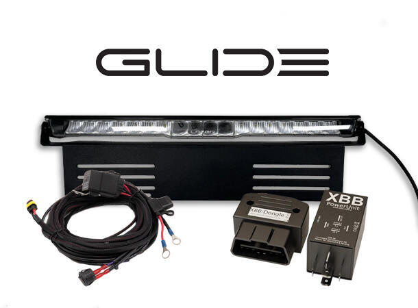 Lazer® Lyspakke med Glide 18 Elite ELITE - XBB Canbus. Med sidemount. 
