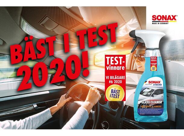 Sonax Xtreme Glass Cleaner Effektiv glassrens, 500 ml. 