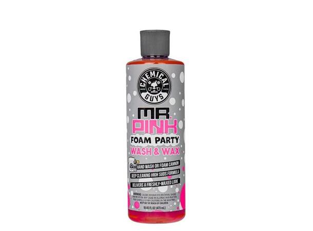 Chemical Guys Mr. Pink Foam Party Høytskummende, mild såpe, 473-ml