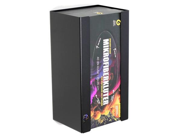 Poka Premium holder for Mikrofiberboks Veggholder i høykvalitetsstål 