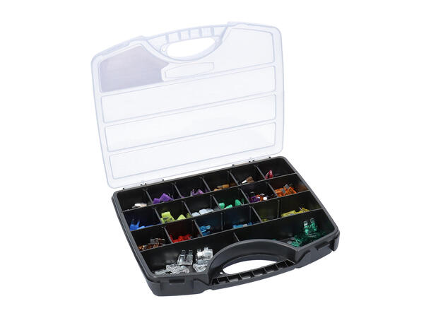 Sikrings sett i boks MIDI og MINI - Leveres i 18-roms boks 