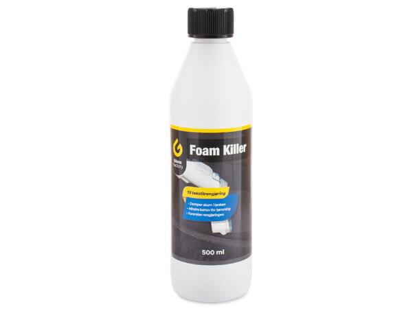 Gloss Factory Foam Killer Drep skummet i tekstilrenseren, 500ml 