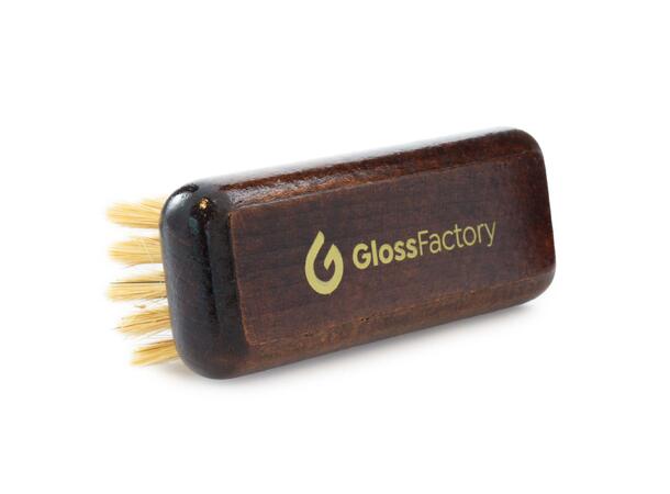 Gloss Factory Leather Brush Børste for rengjøring av skinn 